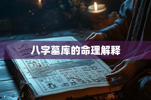 八字墓库的命理解释