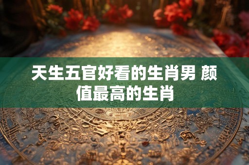 天生五官好看的生肖男 颜值最高的生肖