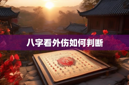 八字看外伤如何判断