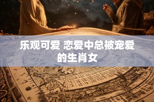 乐观可爱 恋爱中总被宠爱的生肖女