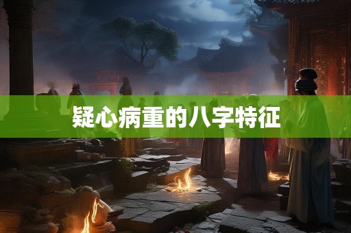 疑心病重的八字特征