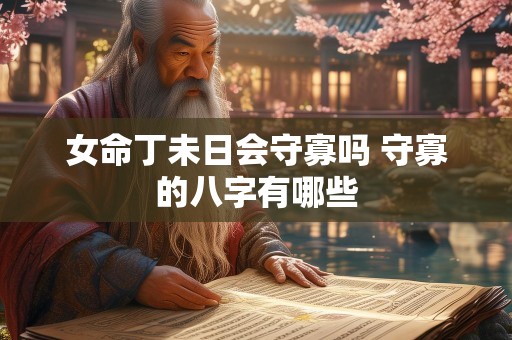 女命丁未日会守寡吗 守寡的八字有哪些