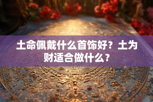 土命佩戴什么首饰好？土为财适合做什么？
