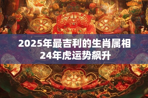 2025年最吉利的生肖属相 24年虎运势飙升