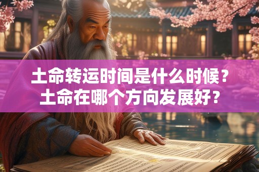 土命转运时间是什么时候？土命在哪个方向发展好？