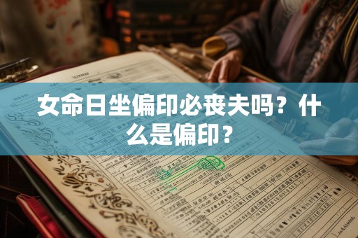 女命日坐偏印必丧夫吗？什么是偏印？