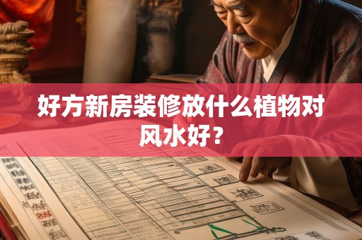 好方新房装修放什么植物对风水好？