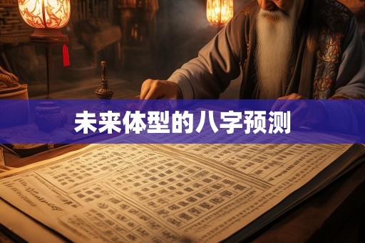 未来体型的八字预测