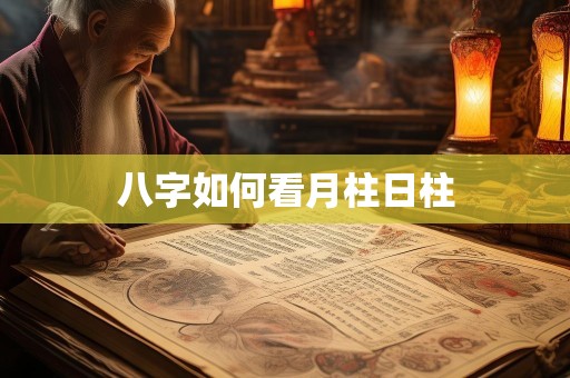 八字如何看月柱日柱