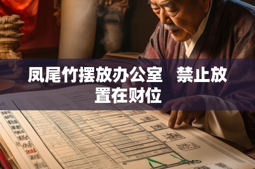 凤尾竹摆放办公室   禁止放置在财位