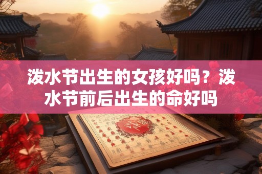 泼水节出生的女孩好吗？泼水节前后出生的命好吗