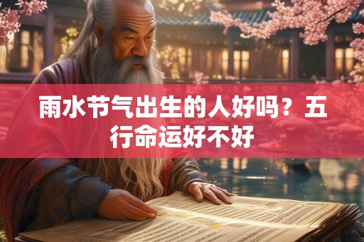 雨水节气出生的人好吗？五行命运好不好