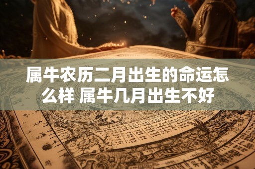 属牛农历二月出生的命运怎么样 属牛几月出生不好