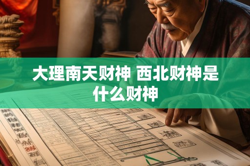 大理南天财神 西北财神是什么财神
