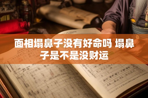 面相塌鼻子没有好命吗 塌鼻子是不是没财运