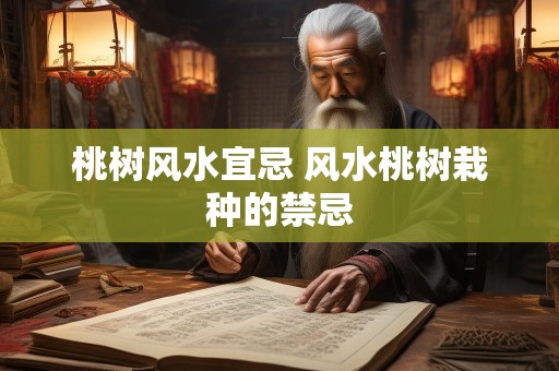 桃树风水宜忌 风水桃树栽种的禁忌