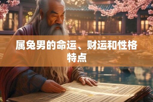 属兔男的命运、财运和性格特点