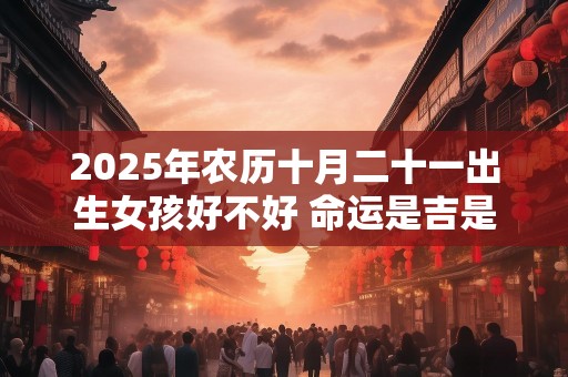 2025年农历十月二十一出生女孩好不好 命运是吉是凶