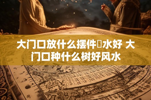 大门口放什么摆件風水好 大门口种什么树好风水