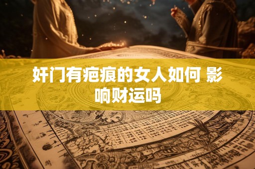 奸门有疤痕的女人如何 影响财运吗