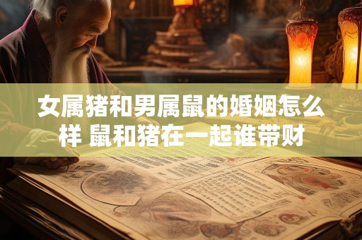 女属猪和男属鼠的婚姻怎么样 鼠和猪在一起谁带财