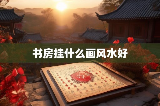 书房挂什么画风水好