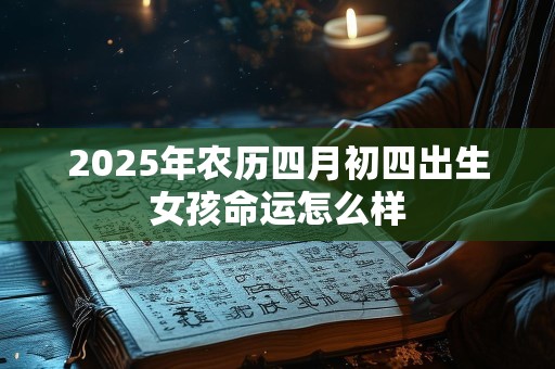 2025年农历四月初四出生女孩命运怎么样