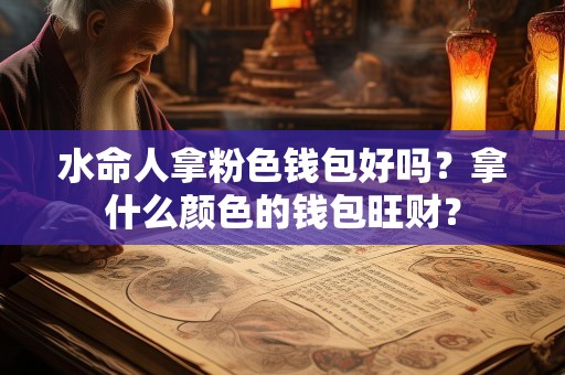 水命人拿粉色钱包好吗？拿什么颜色的钱包旺财？