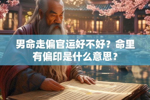 男命走偏官运好不好？命里有偏印是什么意思？