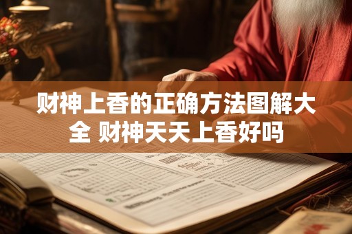 财神上香的正确方法图解大全 财神天天上香好吗