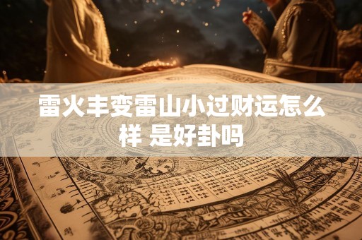 雷火丰变雷山小过财运怎么样 是好卦吗