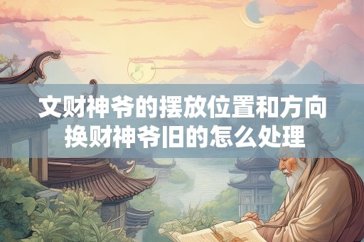 文财神爷的摆放位置和方向 换财神爷旧的怎么处理