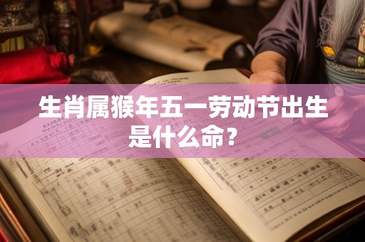 生肖属猴年五一劳动节出生是什么命？