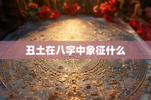 丑土在八字中象征什么