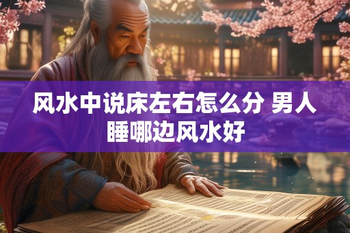 风水中说床左右怎么分 男人睡哪边风水好