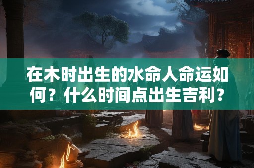 在木时出生的水命人命运如何？什么时间点出生吉利？