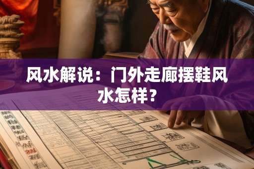 风水解说：门外走廊摆鞋风水怎样？