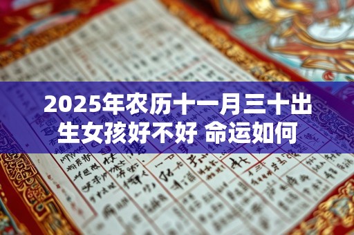 2025年农历十一月三十出生女孩好不好 命运如何