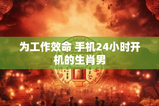 为工作效命 手机24小时开机的生肖男
