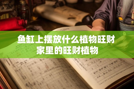 鱼缸上摆放什么植物旺财 家里的旺财植物