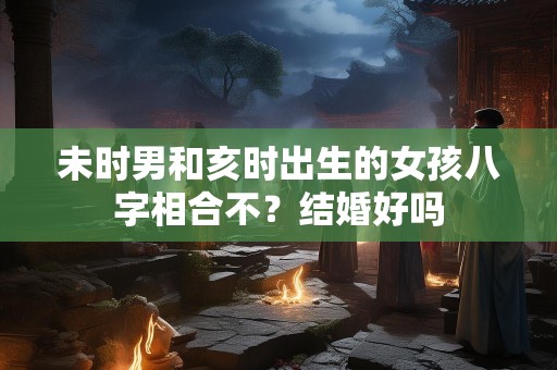 未时男和亥时出生的女孩八字相合不？结婚好吗