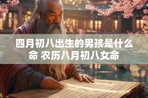 四月初八出生的男孩是什么命 农历八月初八女命
