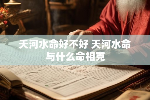 天河水命好不好 天河水命与什么命相克