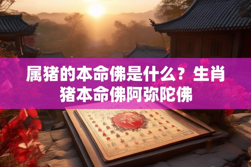 属猪的本命佛是什么？生肖猪本命佛阿弥陀佛