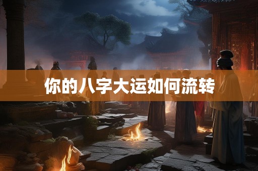 你的八字大运如何流转