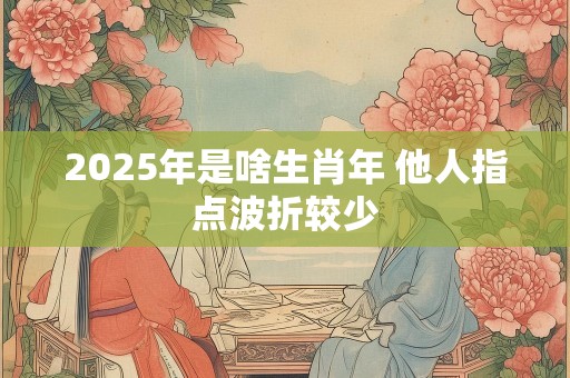 2025年是啥生肖年 他人指点波折较少