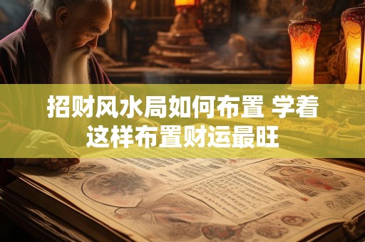 招财风水局如何布置 学着这样布置财运最旺