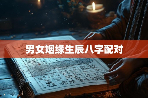 男女姻缘生辰八字配对
