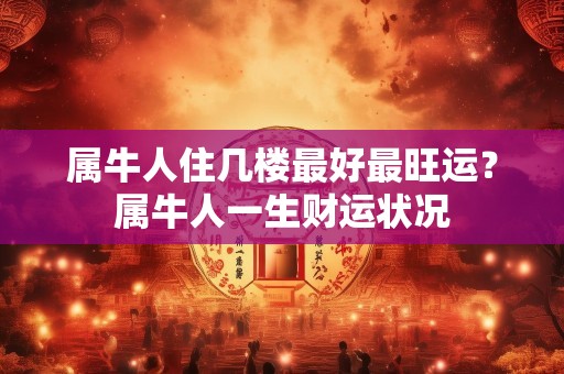 属牛人住几楼最好最旺运？属牛人一生财运状况