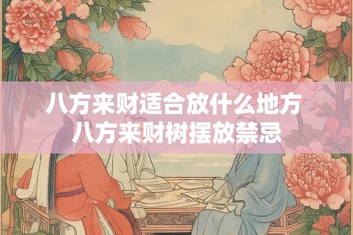 八方来财适合放什么地方 八方来财树摆放禁忌